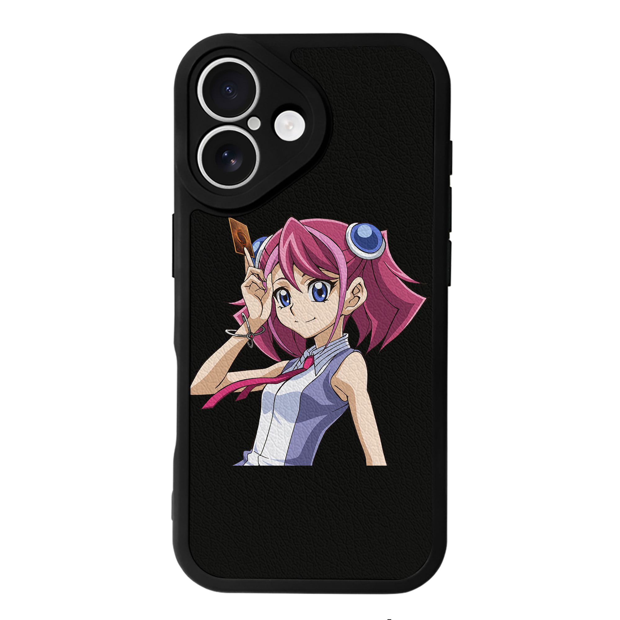 遊☆戯☆王 Yu-Gi-Oh! 【iPhone 16シリーズ対応】シリコンスマホケース（レザー調） 材質：シリコン